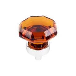 Clearance Octagon Crystal Knob Top Knobs|Knobs