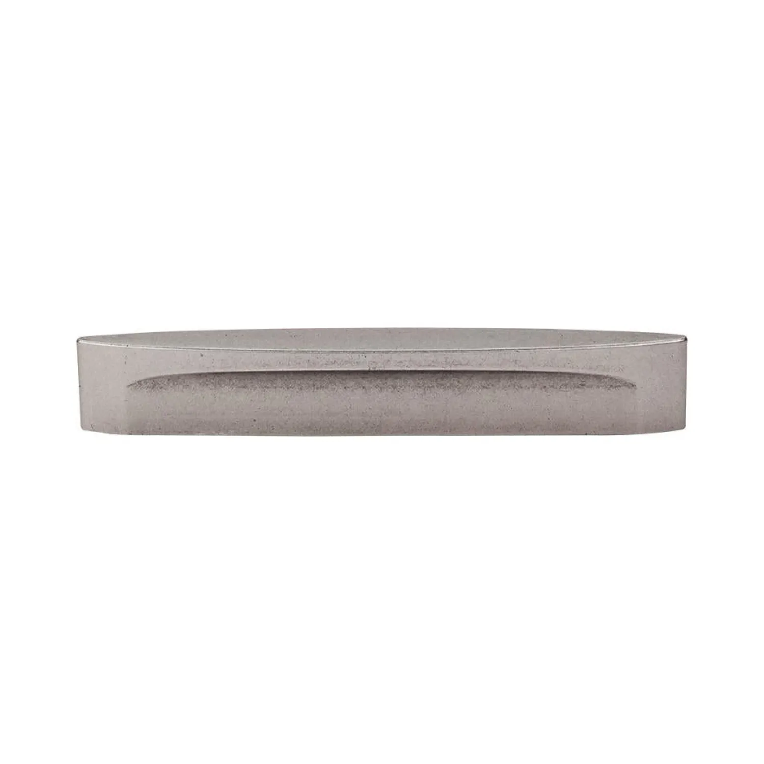 Hot Oval Long Slot Pull Top Knobs|Brushed Nickel Hardware