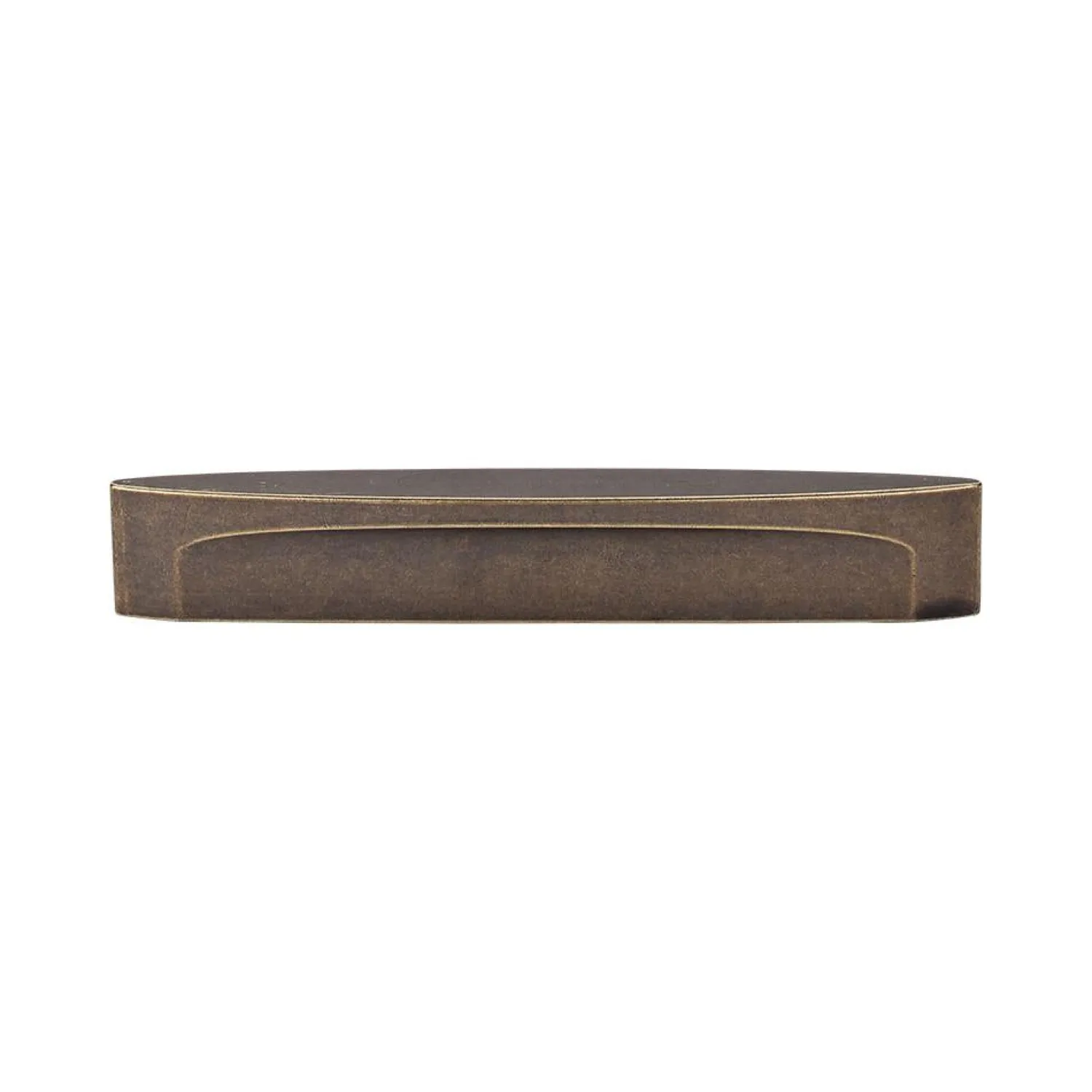 Hot Oval Long Slot Pull Top Knobs|Brushed Nickel Hardware