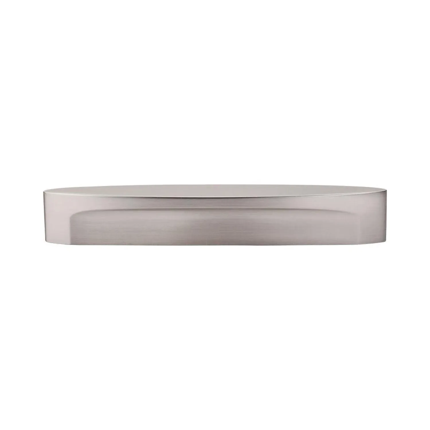 Hot Oval Long Slot Pull Top Knobs|Brushed Nickel Hardware