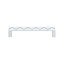 Discount Quilted Pull Top Knobs|Brushed Nickel Hardware