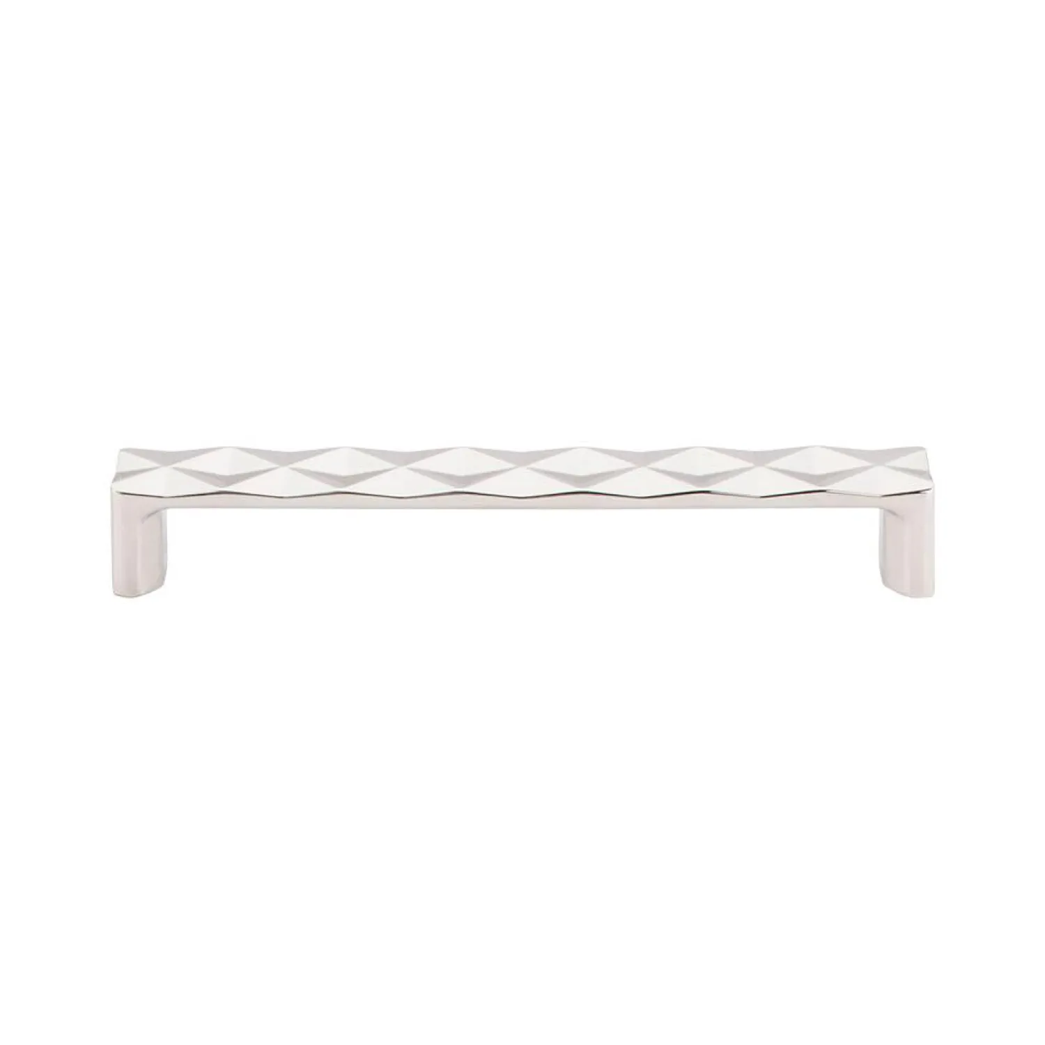 Discount Quilted Pull Top Knobs|Brushed Nickel Hardware