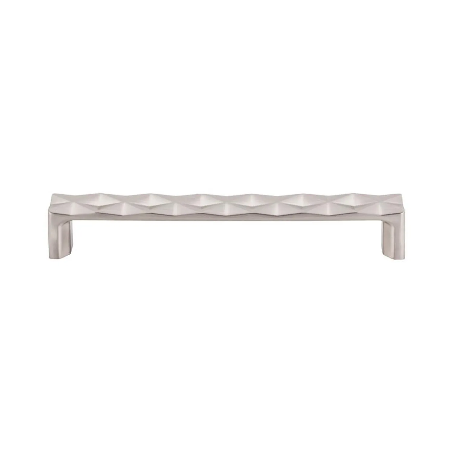 Discount Quilted Pull Top Knobs|Brushed Nickel Hardware