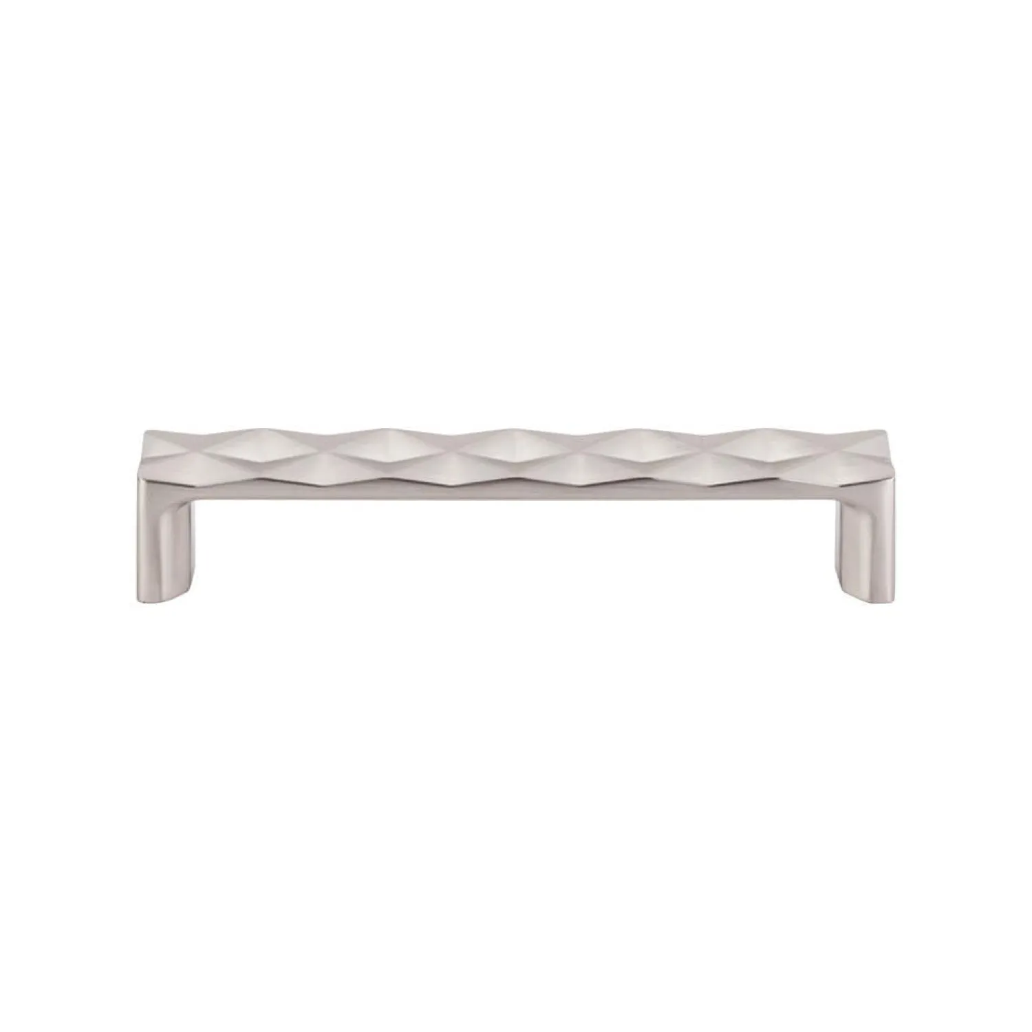 Discount Quilted Pull Top Knobs|Brushed Nickel Hardware