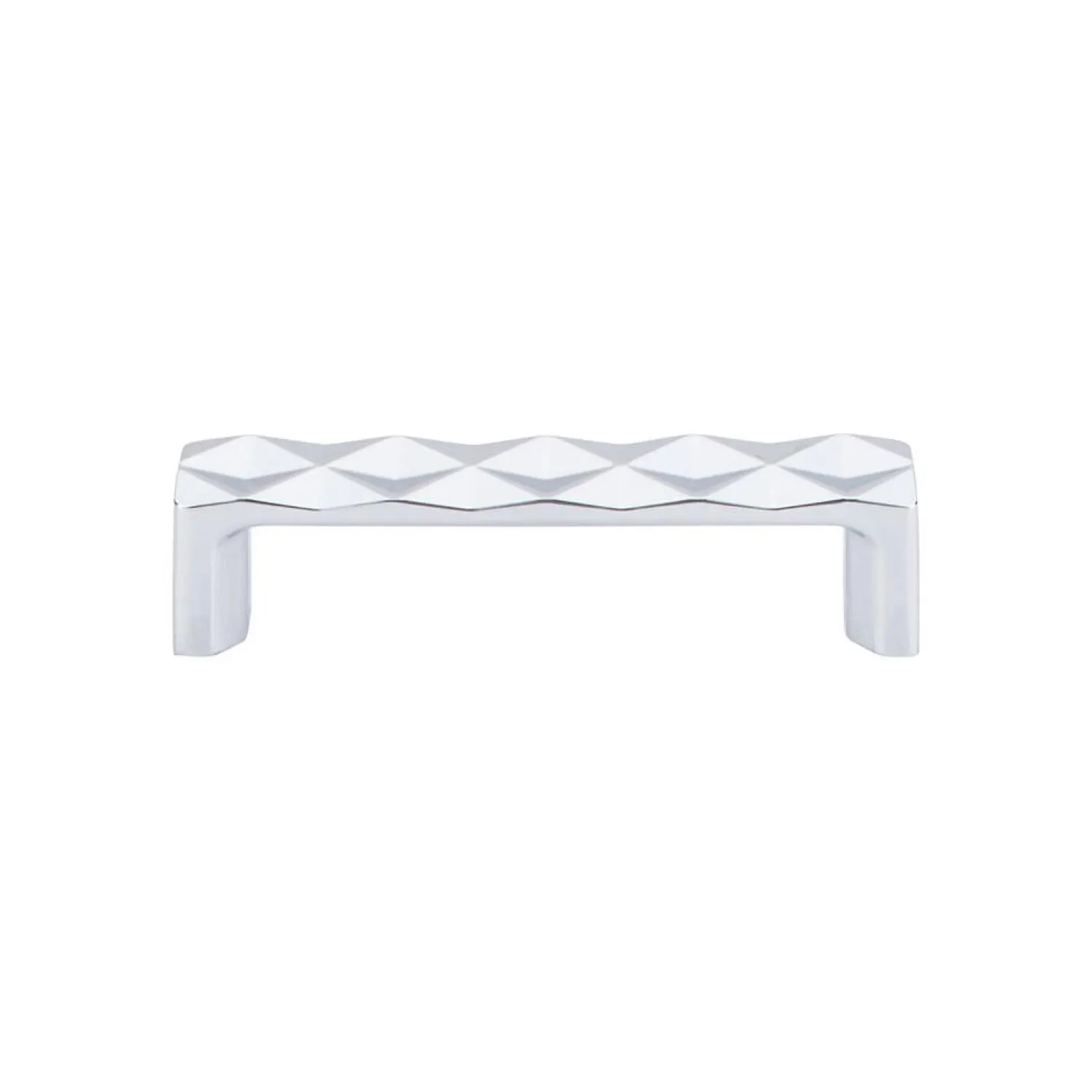 Discount Quilted Pull Top Knobs|Brushed Nickel Hardware