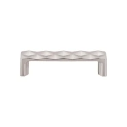 Discount Quilted Pull Top Knobs|Brushed Nickel Hardware