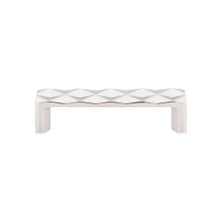Discount Quilted Pull Top Knobs|Brushed Nickel Hardware