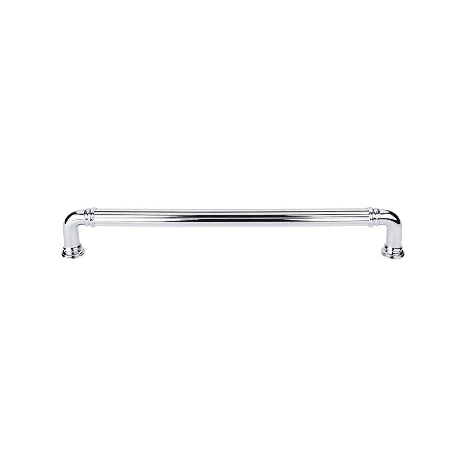 Hot Reeded Appliance Pull Top Knobs|Brushed Nickel Hardware