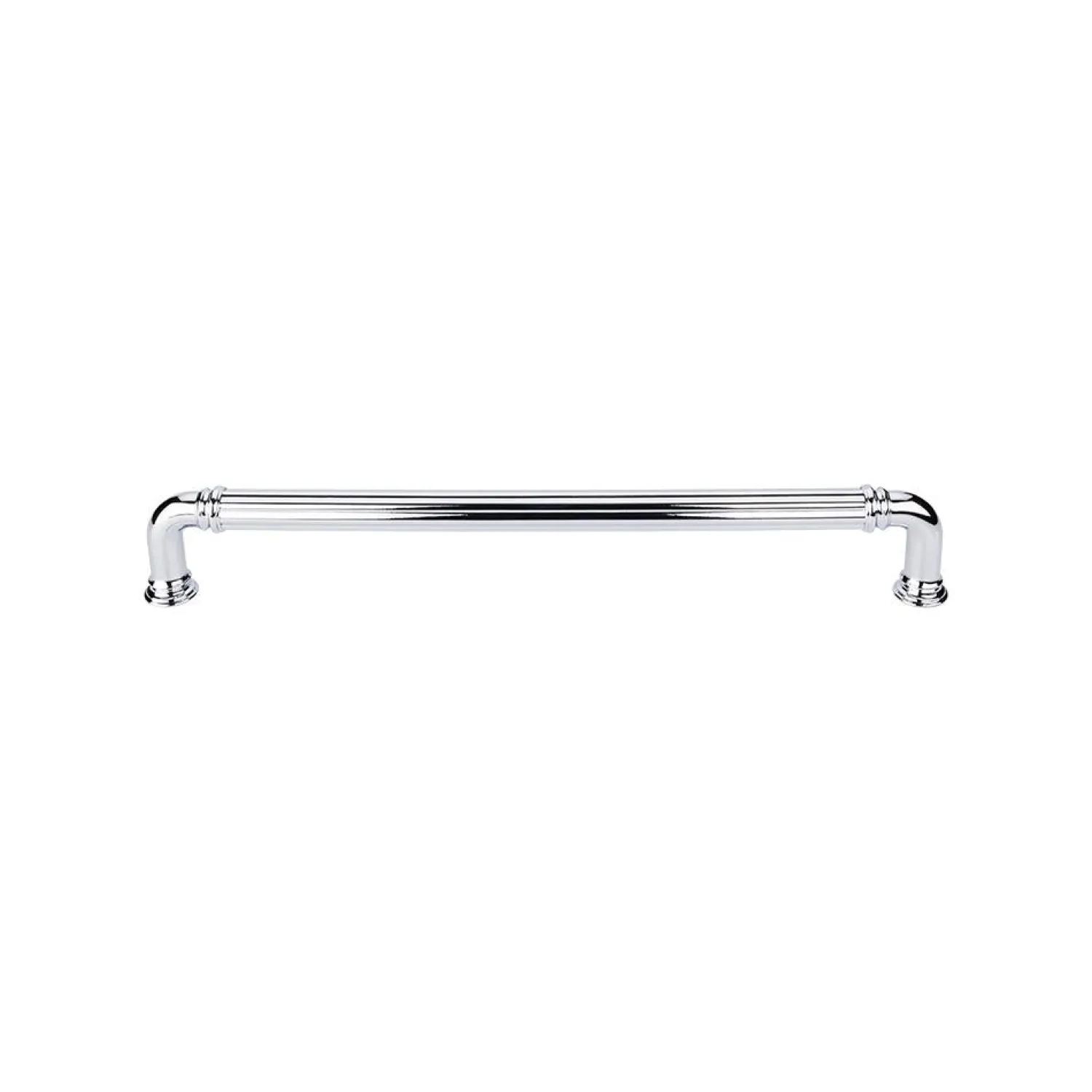 Hot Reeded Appliance Pull Top Knobs|Brushed Nickel Hardware