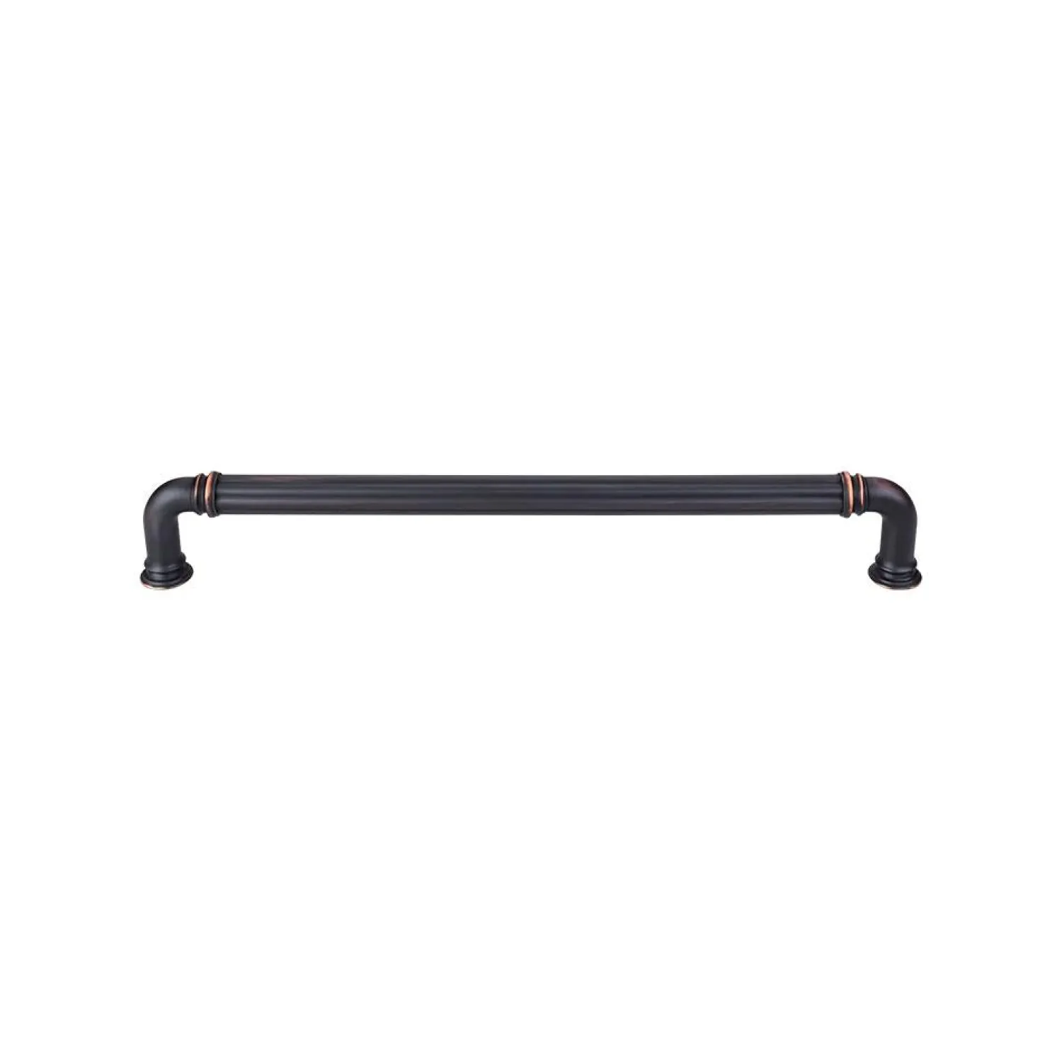 Hot Reeded Appliance Pull Top Knobs|Brushed Nickel Hardware