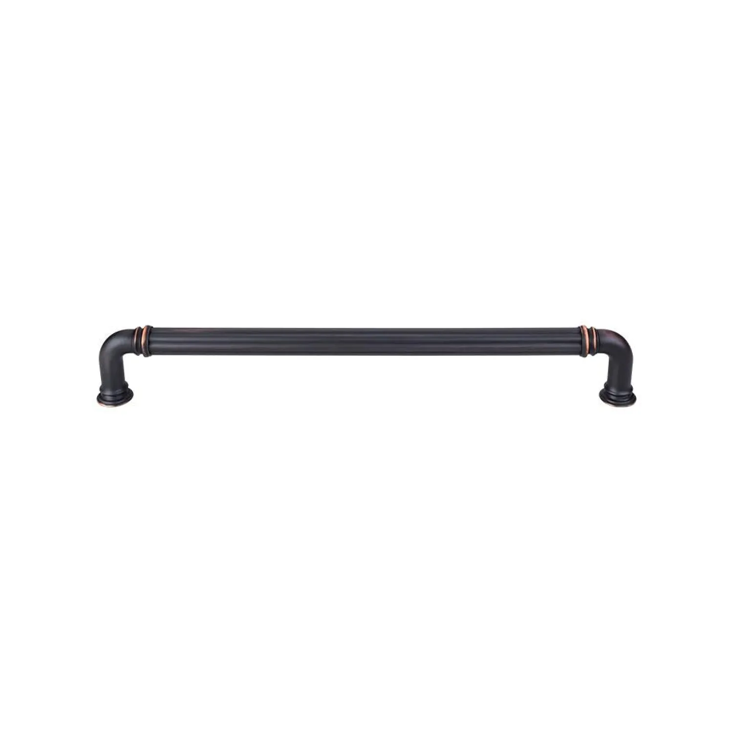 Hot Reeded Appliance Pull Top Knobs|Brushed Nickel Hardware