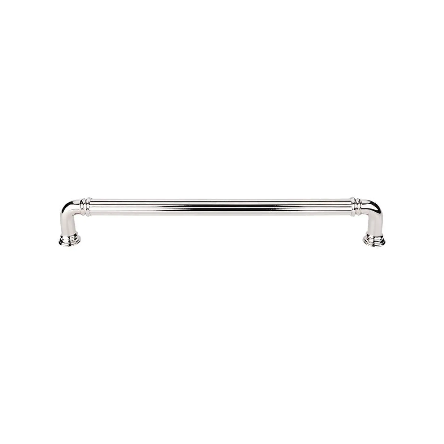 Hot Reeded Appliance Pull Top Knobs|Brushed Nickel Hardware