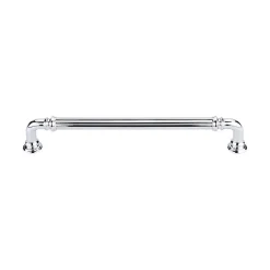 Hot Reeded Pull Top Knobs|Brushed Nickel Hardware