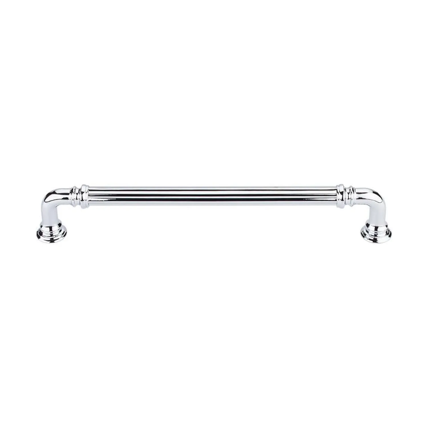 Hot Reeded Pull Top Knobs|Brushed Nickel Hardware