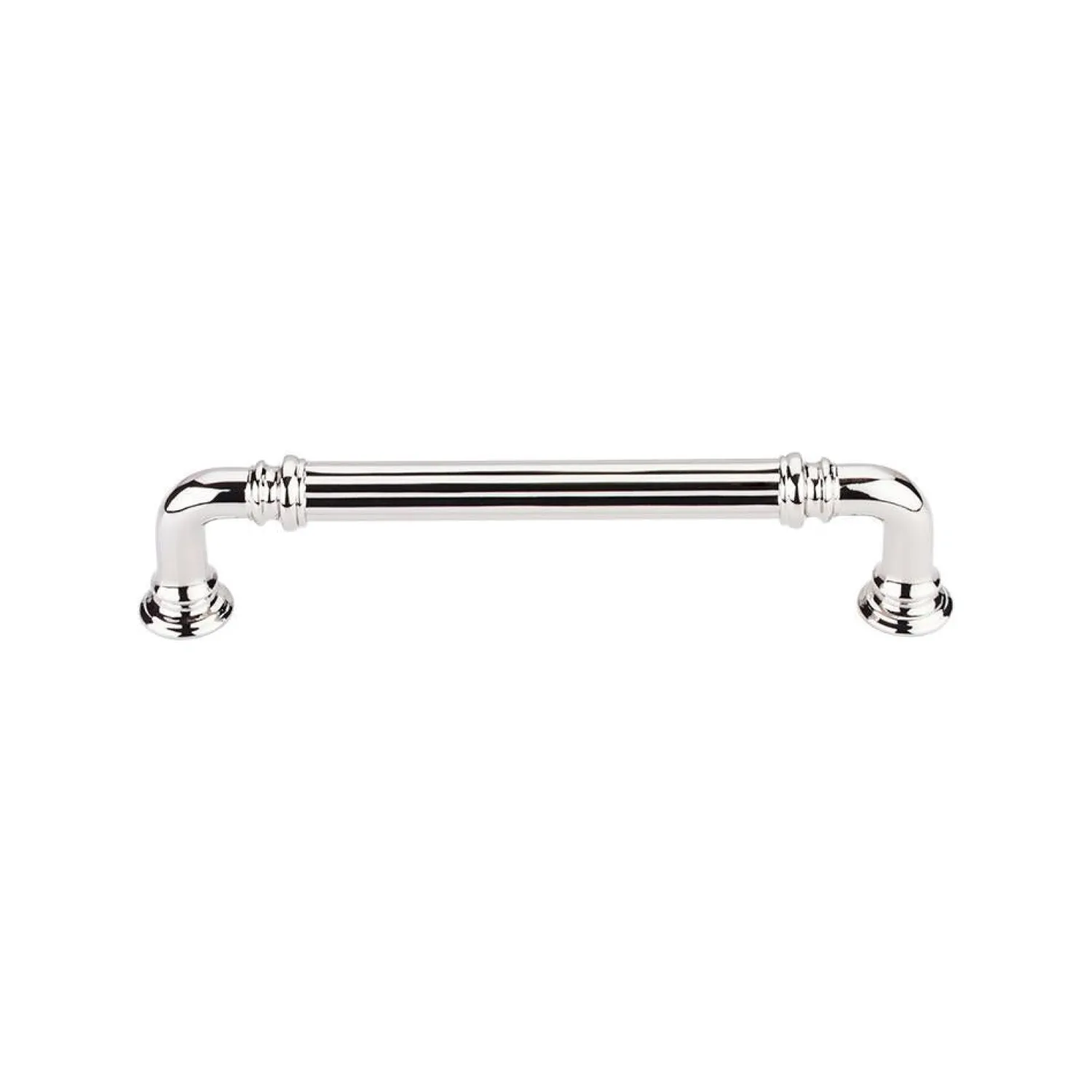 Hot Reeded Pull Top Knobs|Brushed Nickel Hardware