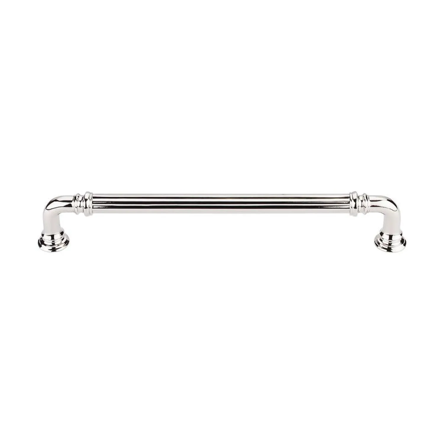 Hot Reeded Pull Top Knobs|Brushed Nickel Hardware