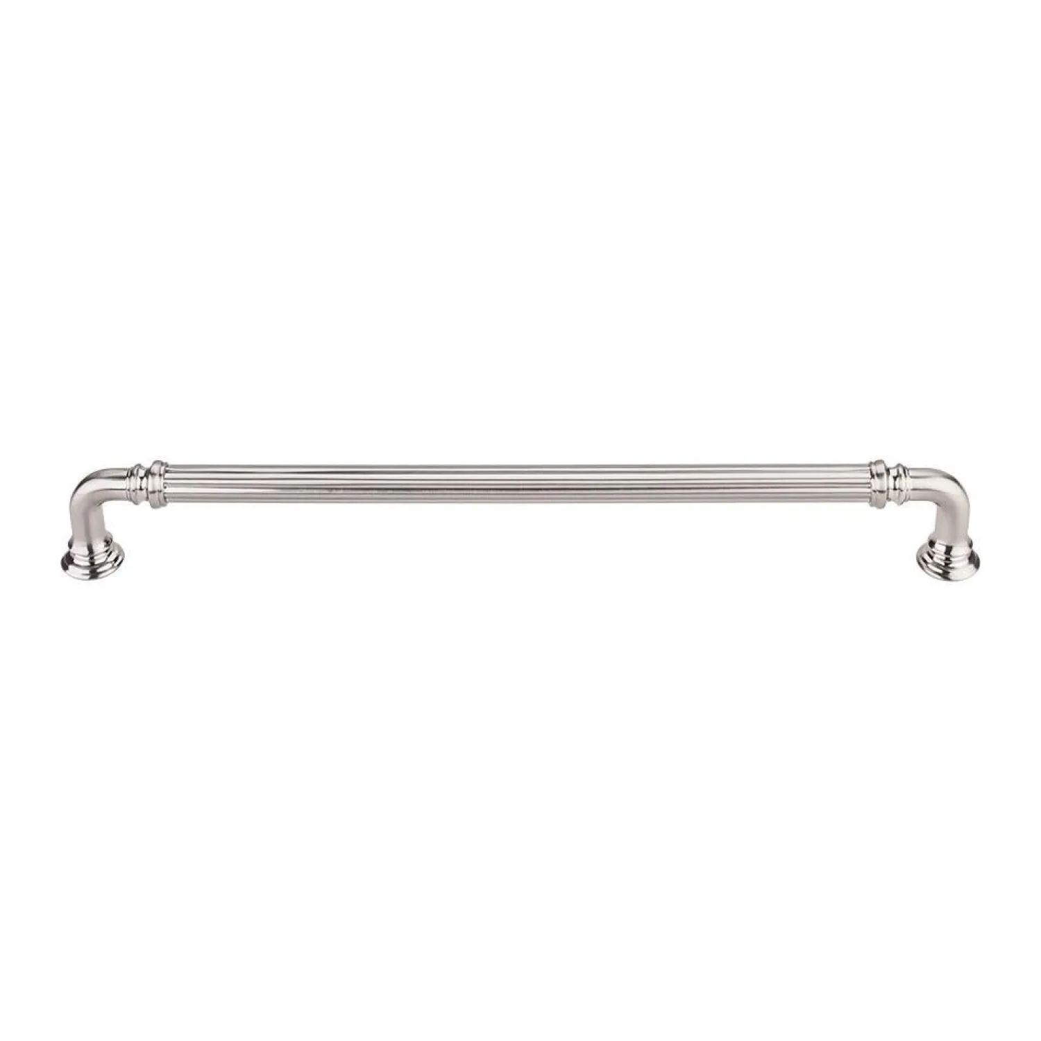 Hot Reeded Pull Top Knobs|Brushed Nickel Hardware