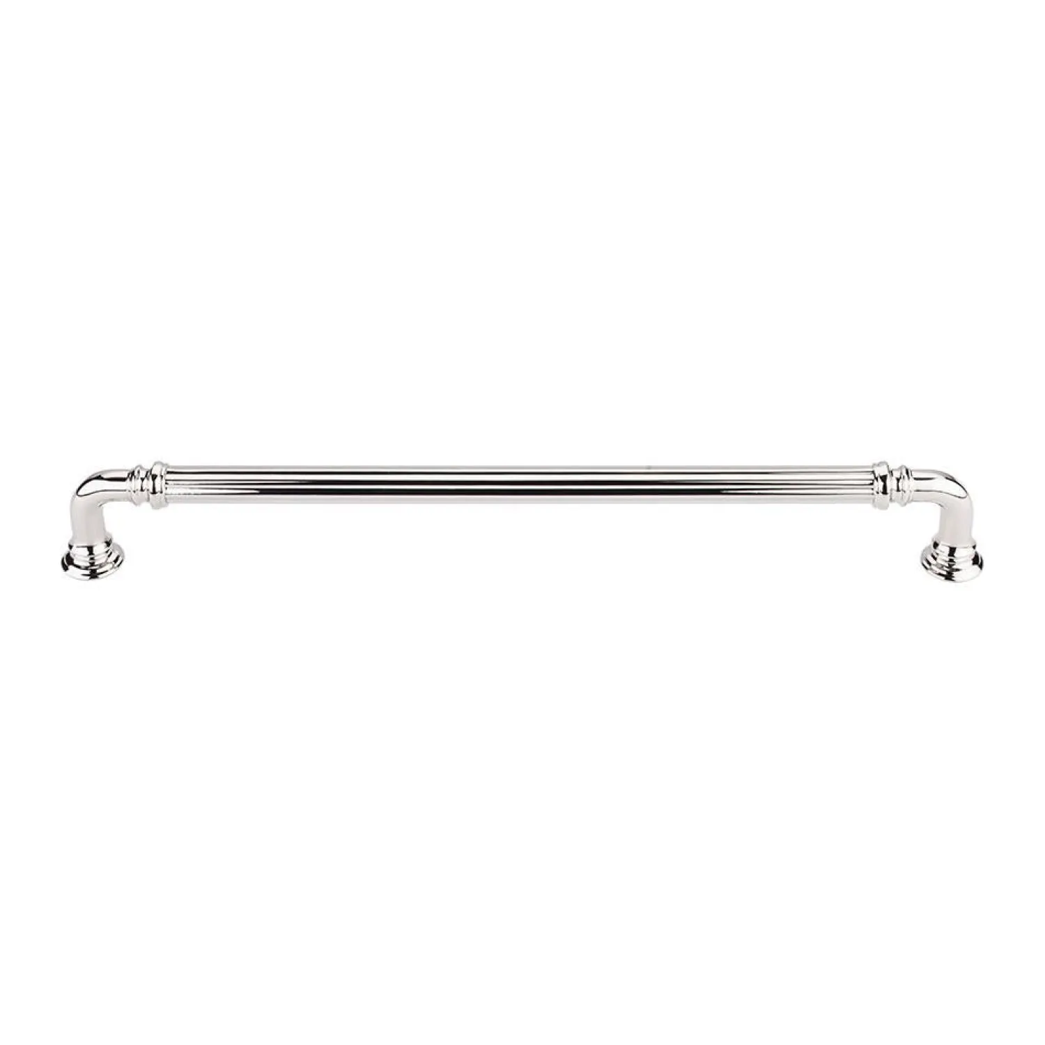Hot Reeded Pull Top Knobs|Brushed Nickel Hardware