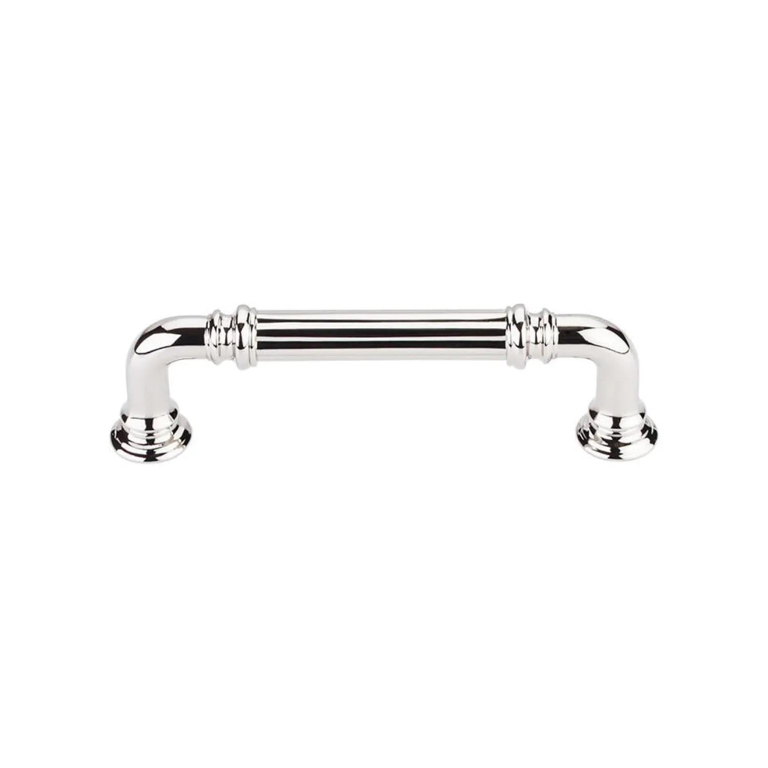 Hot Reeded Pull Top Knobs|Brushed Nickel Hardware