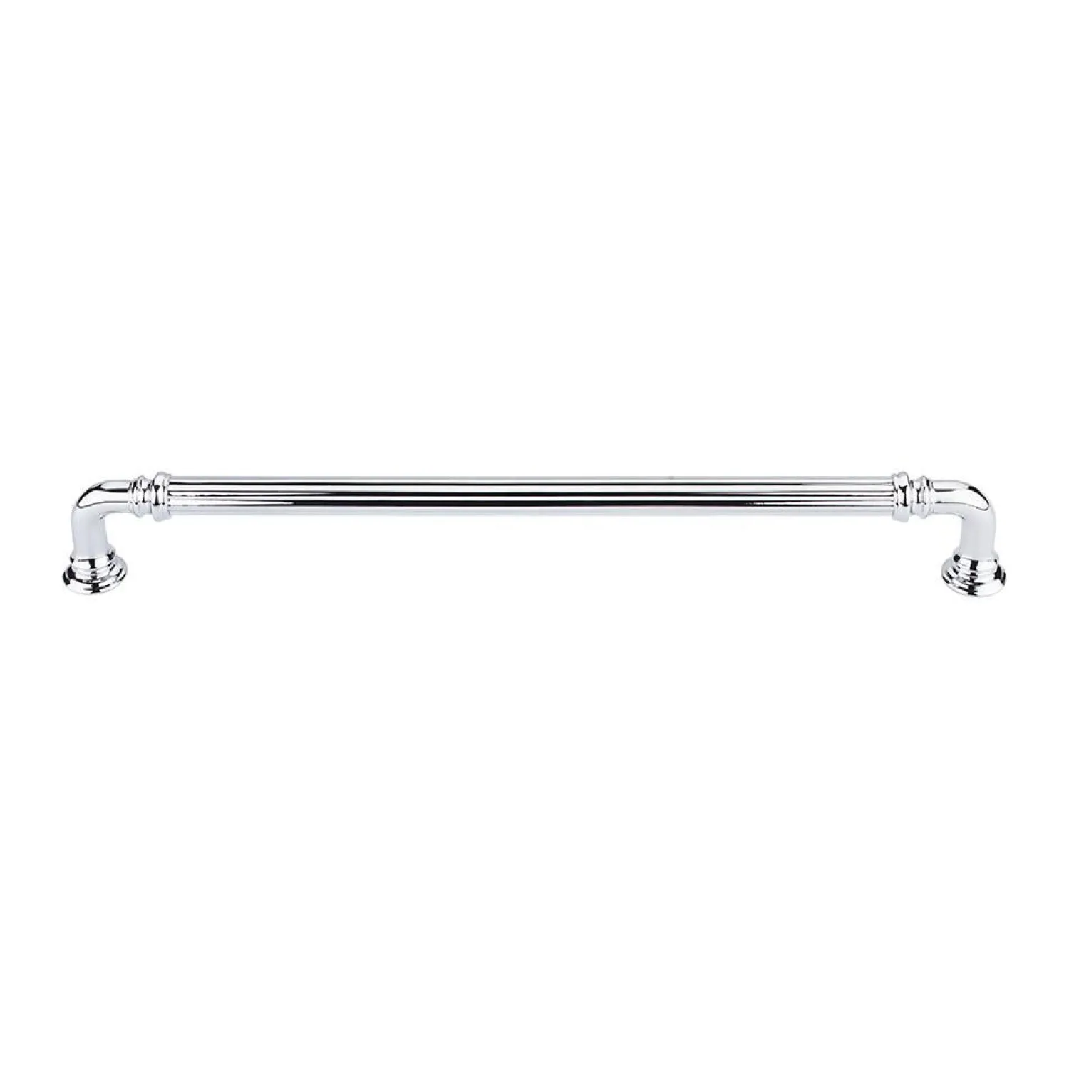 Hot Reeded Pull Top Knobs|Brushed Nickel Hardware