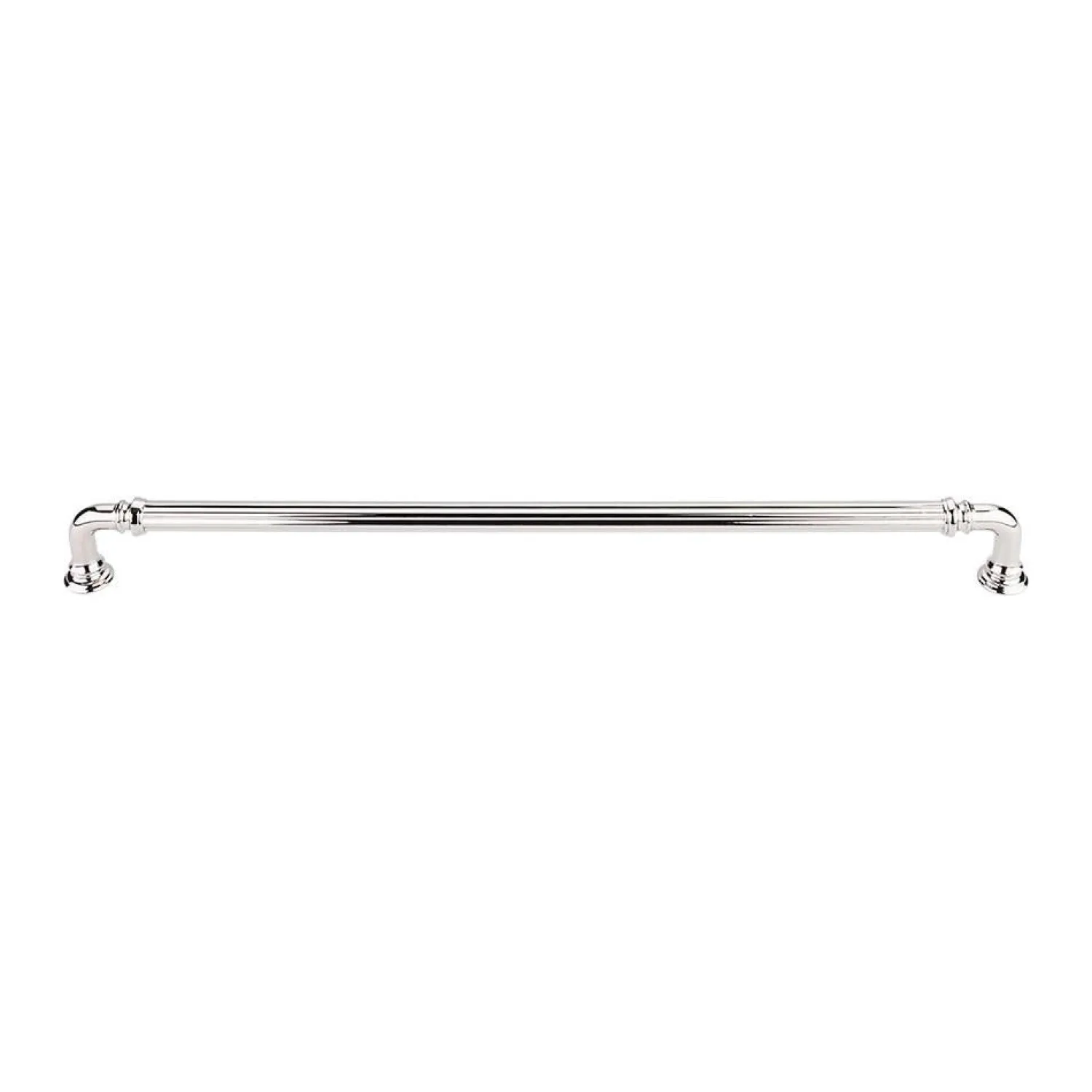 Hot Reeded Pull Top Knobs|Brushed Nickel Hardware