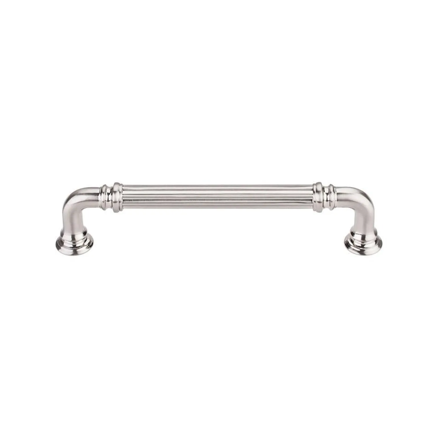 Hot Reeded Pull Top Knobs|Brushed Nickel Hardware
