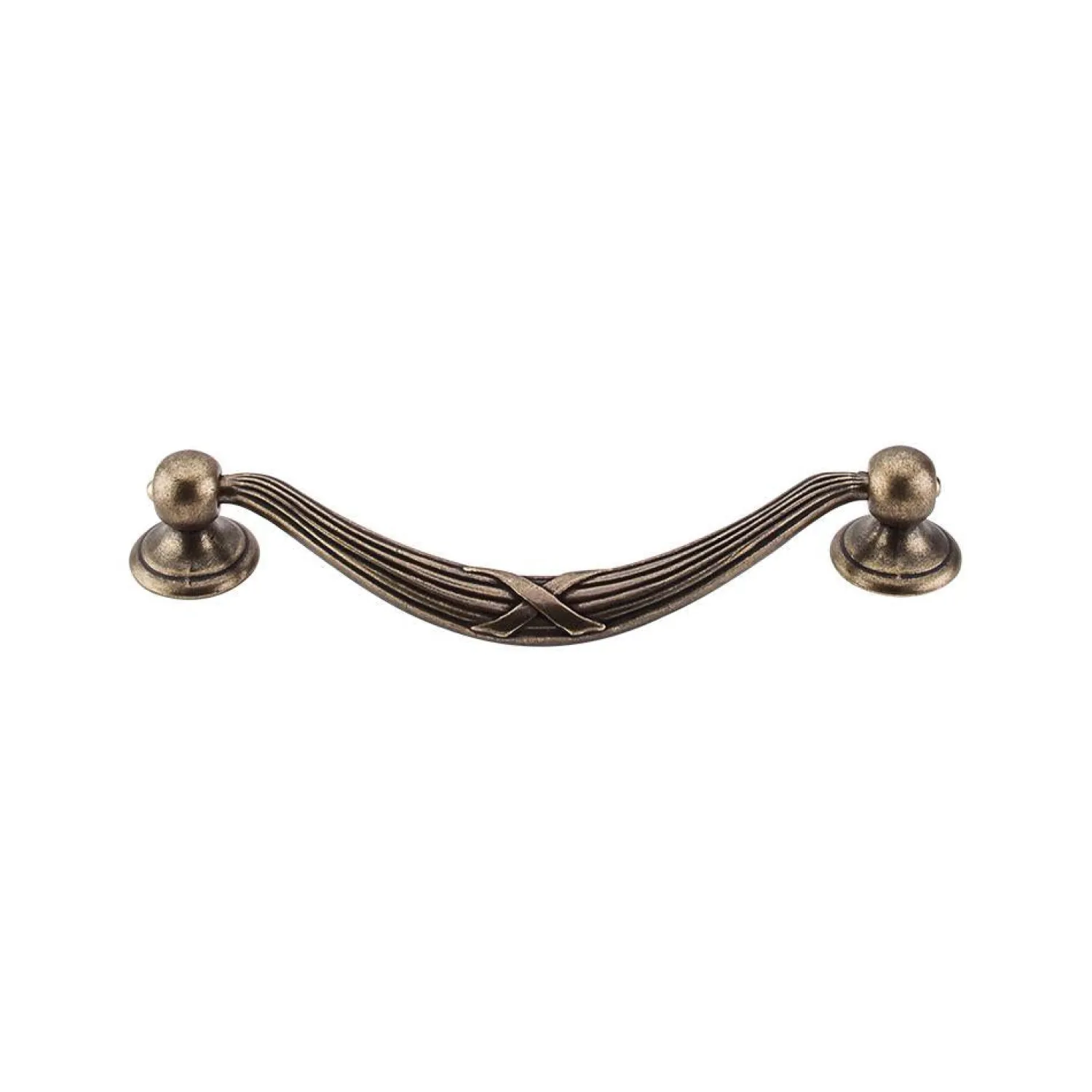 Hot Ribbon & Reed Drop Pull Top Knobs|Pulls