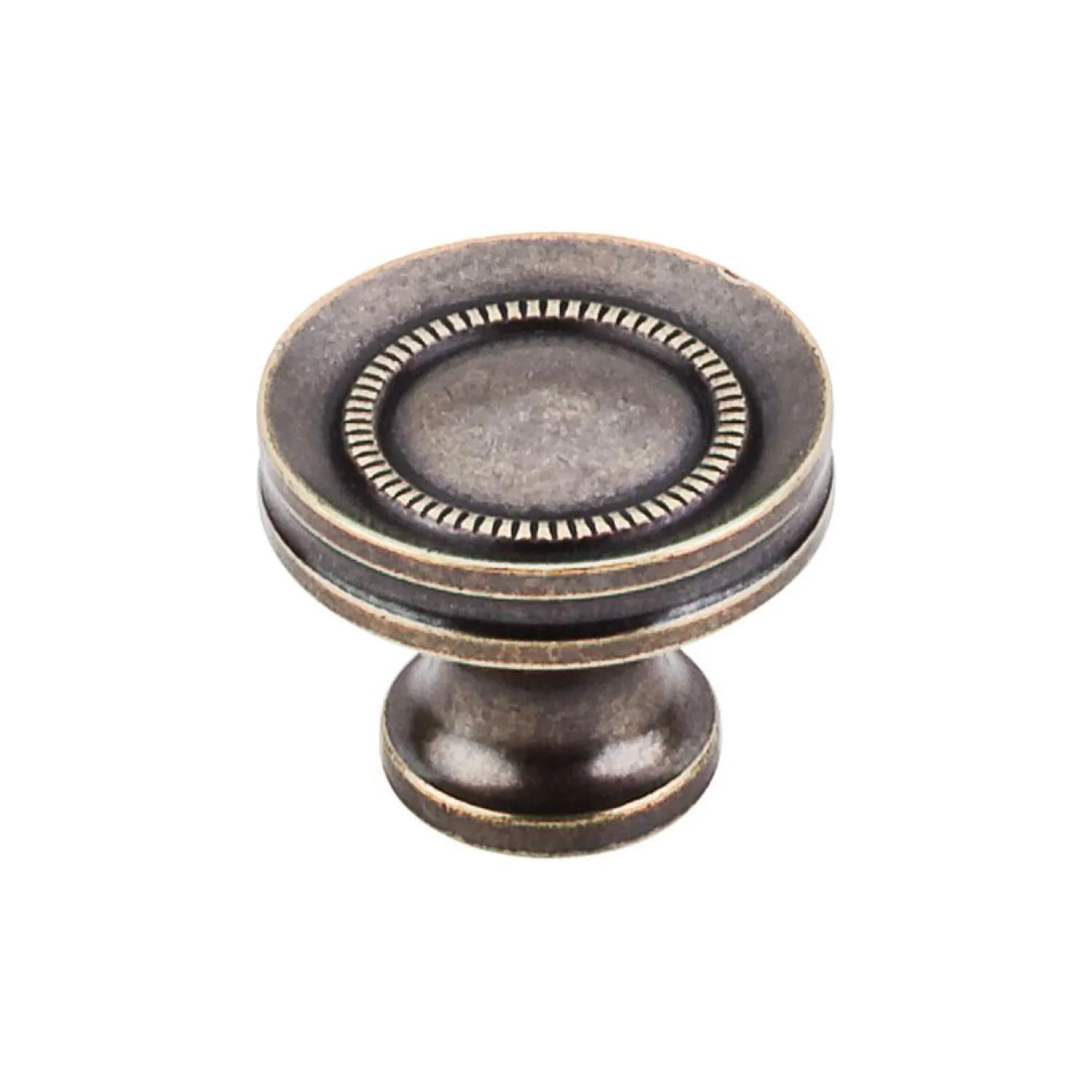 Clearance Somerset II Button Faced Knob Top Knobs|Knobs
