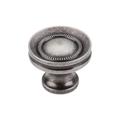 Clearance Somerset II Button Faced Knob Top Knobs|Knobs