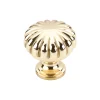 Clearance Somerset II Melon Knob Brass & Gold|Knobs