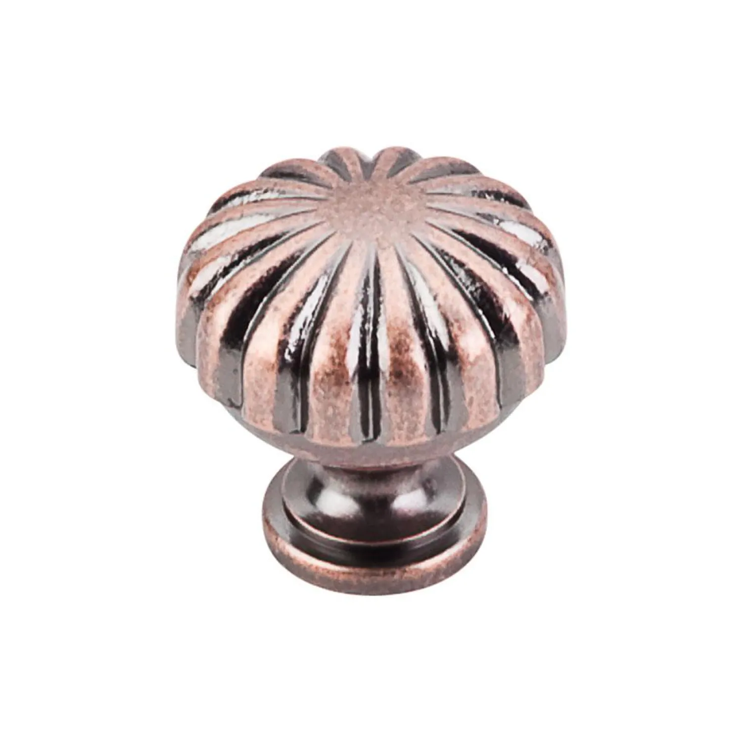 Clearance Somerset II Melon Knob Brass & Gold|Knobs
