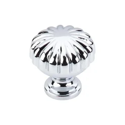 Clearance Somerset II Melon Knob Brass & Gold|Knobs