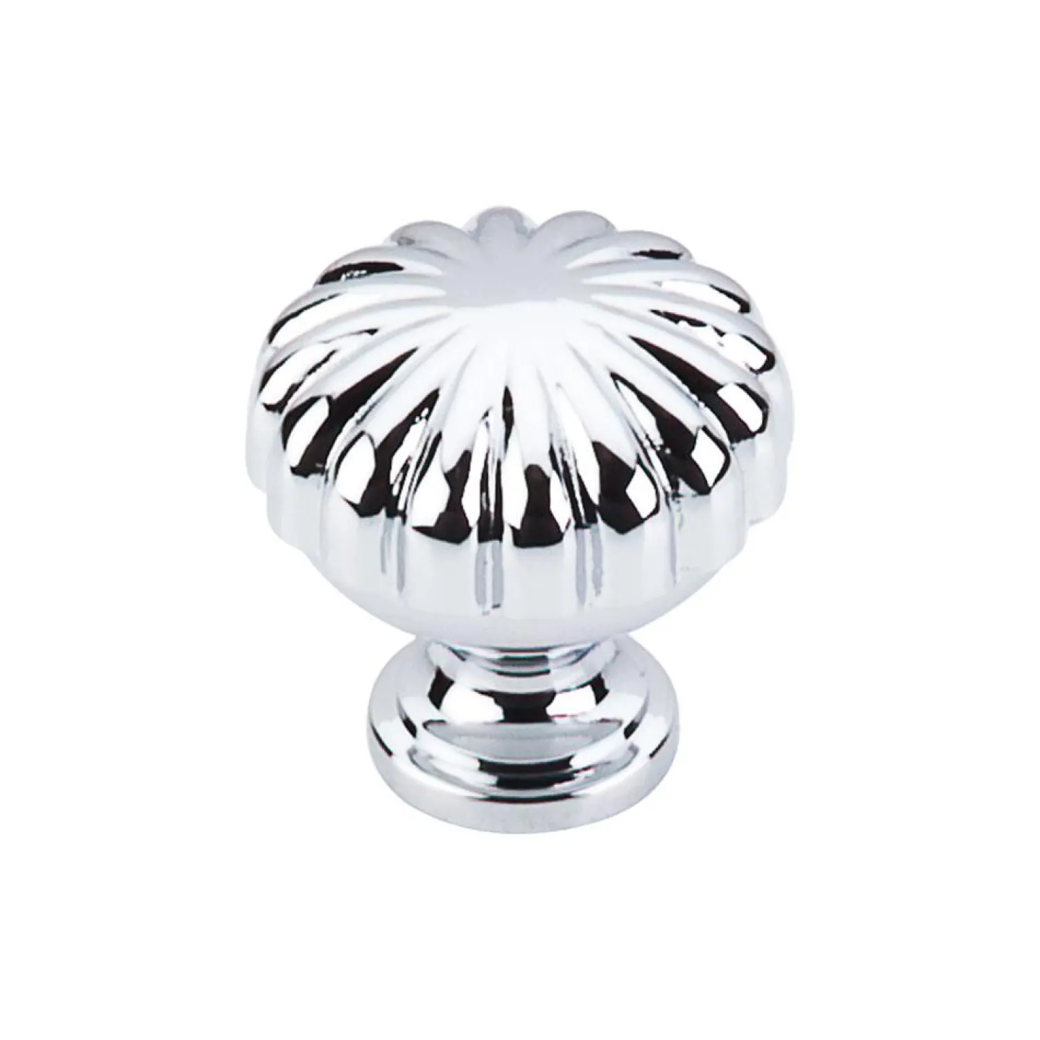 Clearance Somerset II Melon Knob Brass & Gold|Knobs