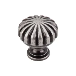 Clearance Somerset II Melon Knob Brass & Gold|Knobs