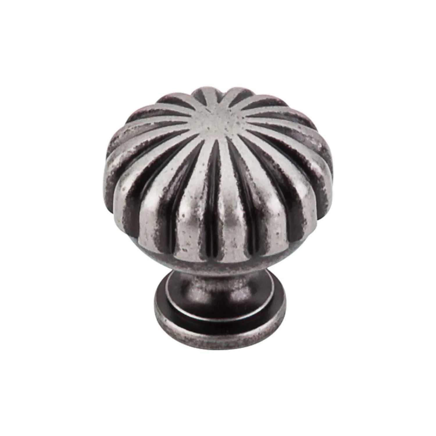 Clearance Somerset II Melon Knob Brass & Gold|Knobs