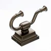 Clearance Topknobs STK2BB Double Hook in Brushed Bronze Top Knobs|Robe Hooks