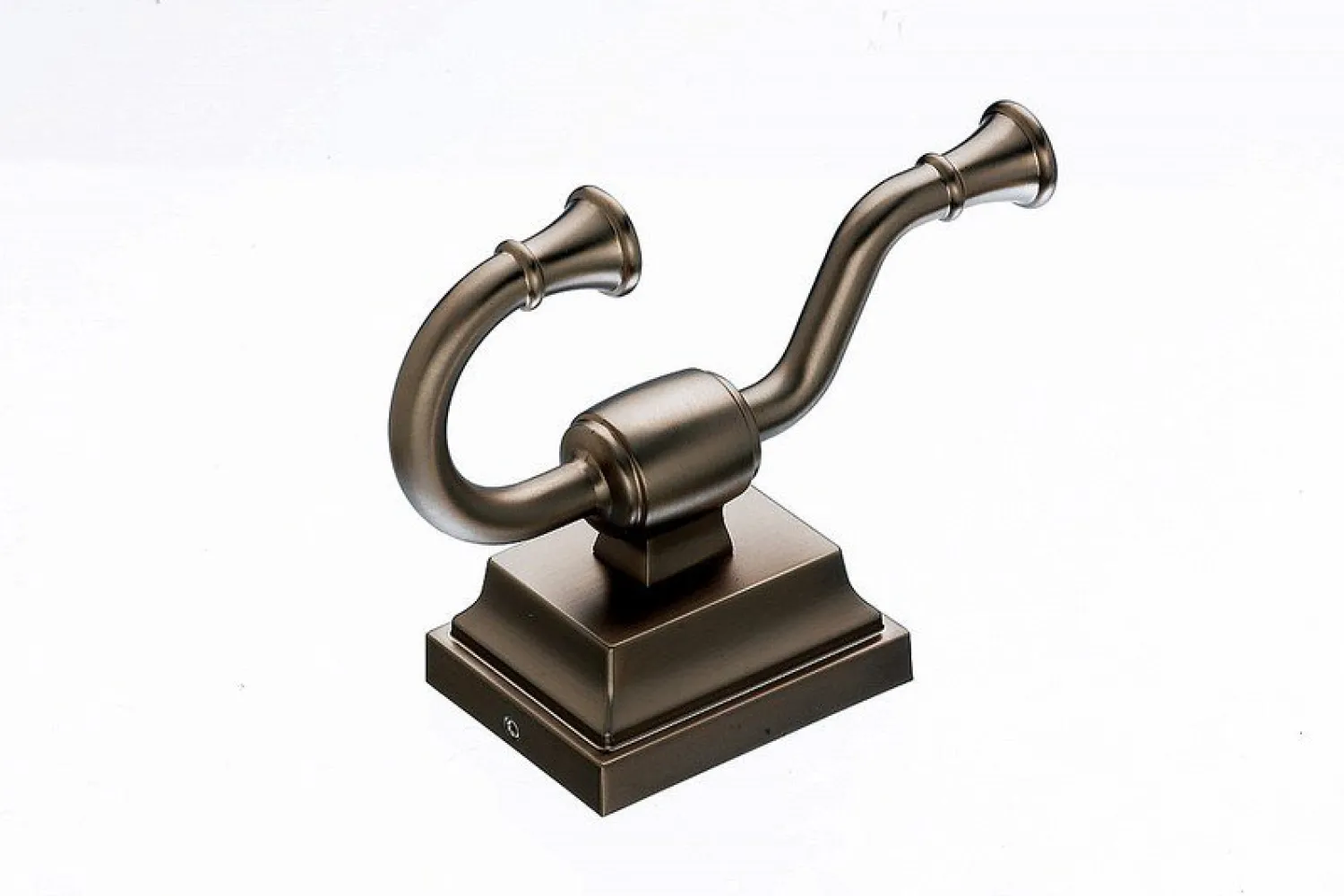 Clearance Topknobs STK2BB Double Hook in Brushed Bronze Top Knobs|Robe Hooks