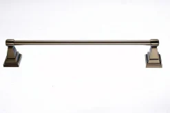 New Topknobs STK6BB 18" Single Towel Bar in Brushed Bronze Top Knobs|Towel Bars