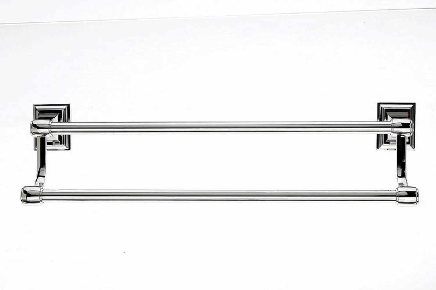Sale Topknobs STK7PN 18" Double Towel Bar in Polished Nickel Top Knobs|Towel Bars