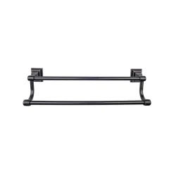 New Stratton Double Bath Towel Bar Top Knobs|Towel Bars