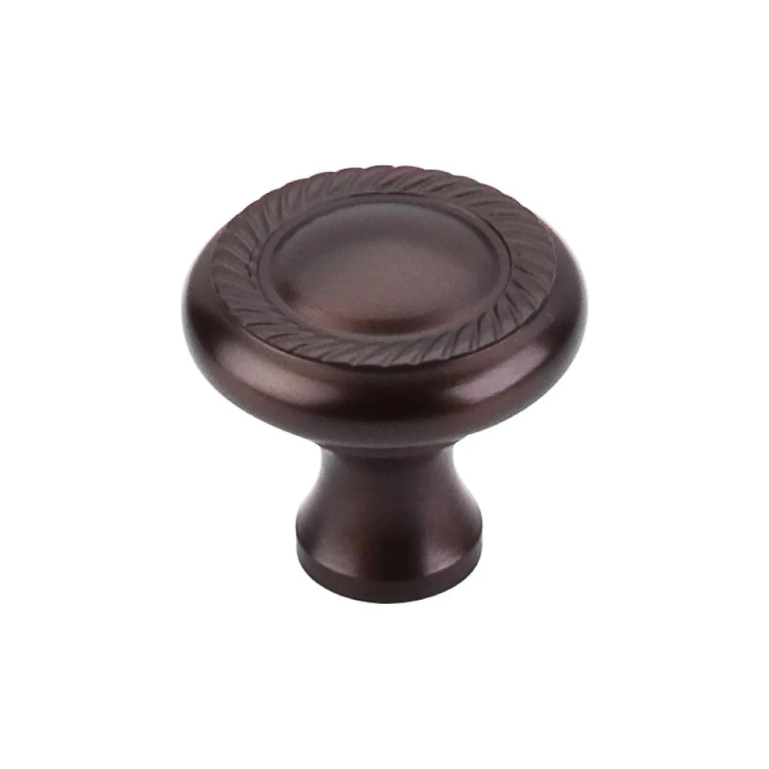 Hot Swirl Cut Knob in Oil Rubbed Bronze Top Knobs|Knobs