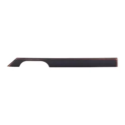 Discount Tapered Bar Pull in Brushed Satin Nickel Top Knobs|Brushed Nickel Hardware