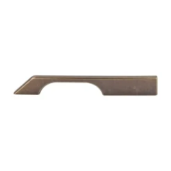 Discount Tapered Bar Pull in Brushed Satin Nickel Top Knobs|Brushed Nickel Hardware