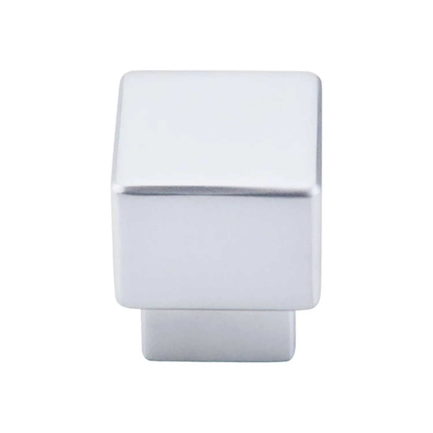 New Tapered Medium Square Knob in Aluminum Top Knobs|Knobs