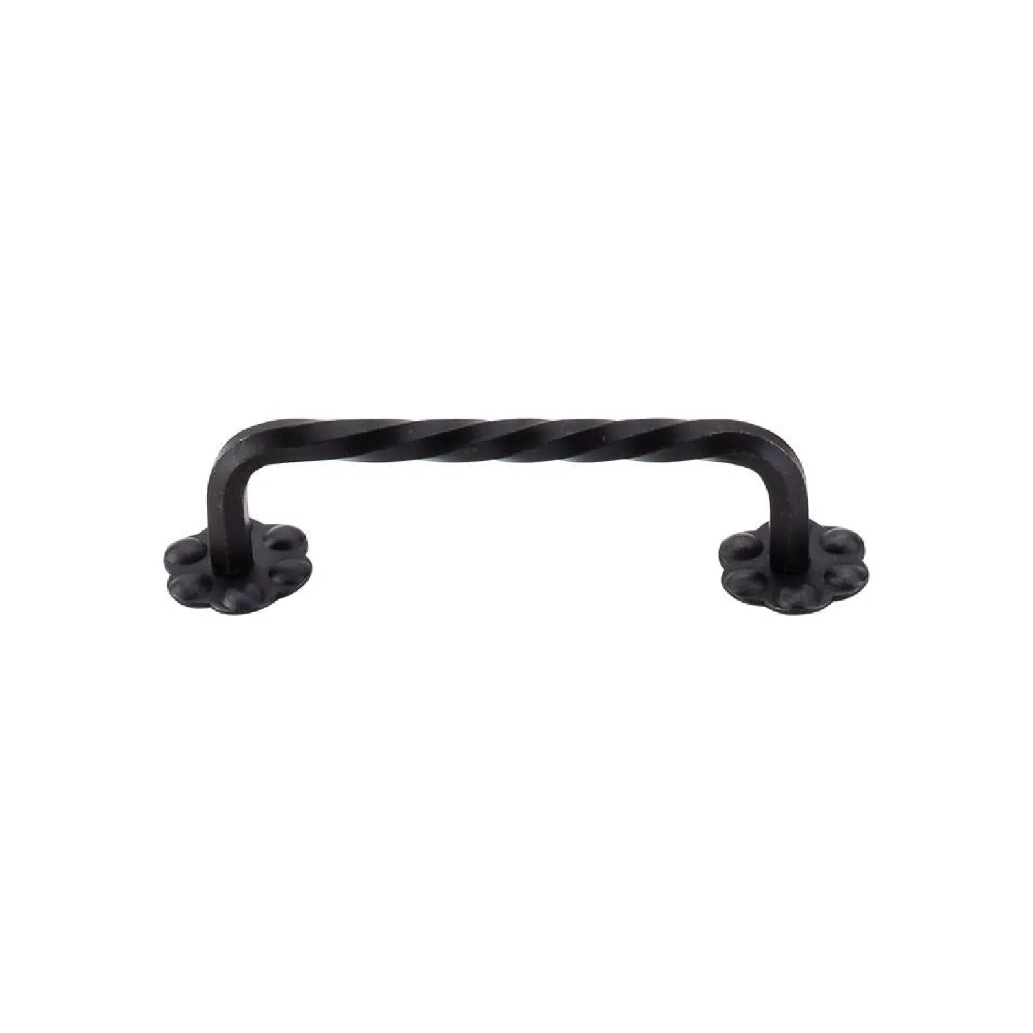 Sale Thin Twist D Pull with Backplate Top Knobs|Pulls