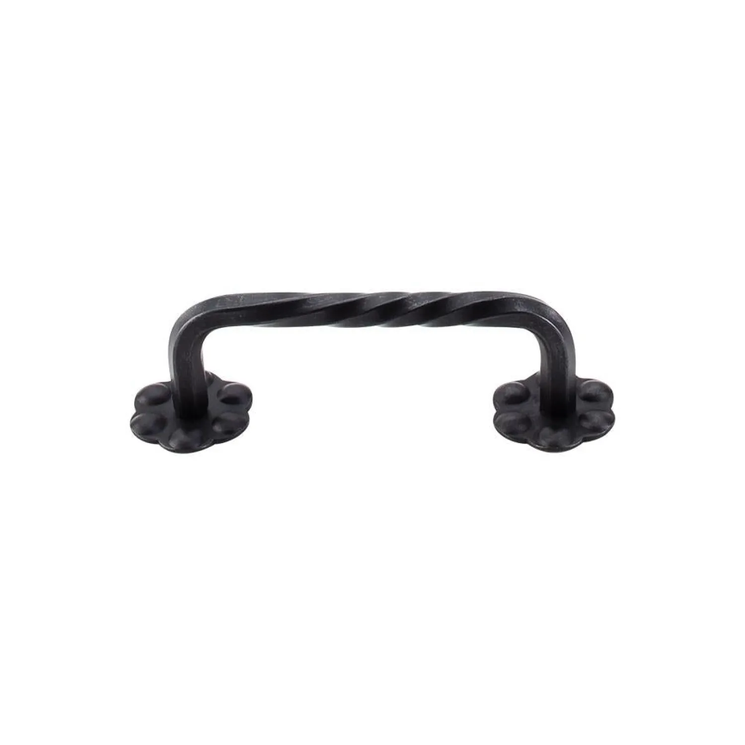 Sale Thin Twist D Pull with Backplate Top Knobs|Pulls