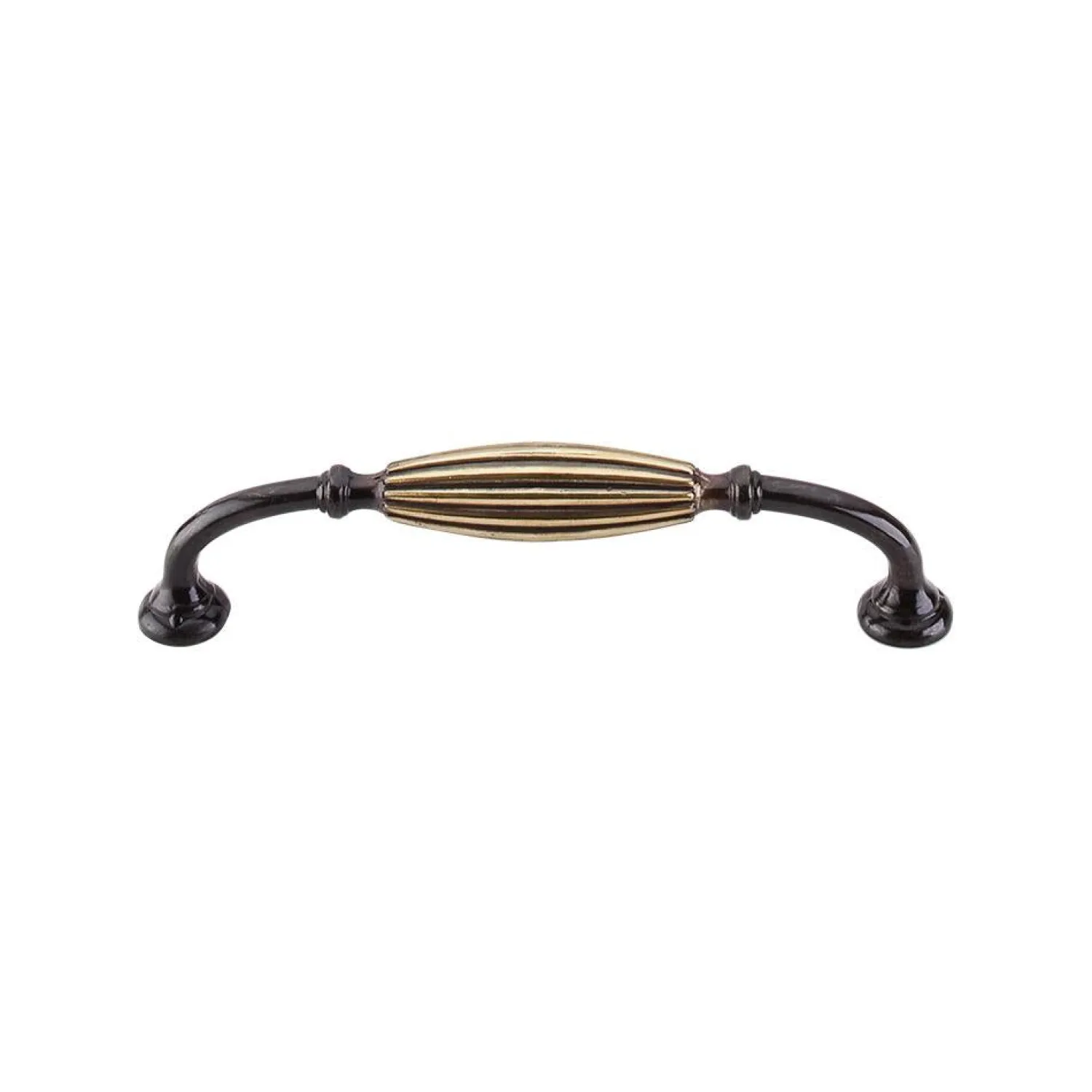 5.75" Tuscany D-Pull Top Knobs|Brushed Nickel Hardware