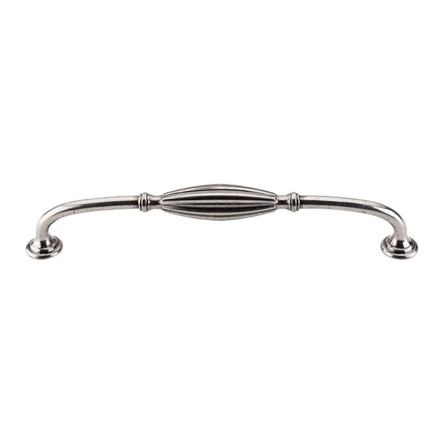 5.75" Tuscany D-Pull Top Knobs|Brushed Nickel Hardware