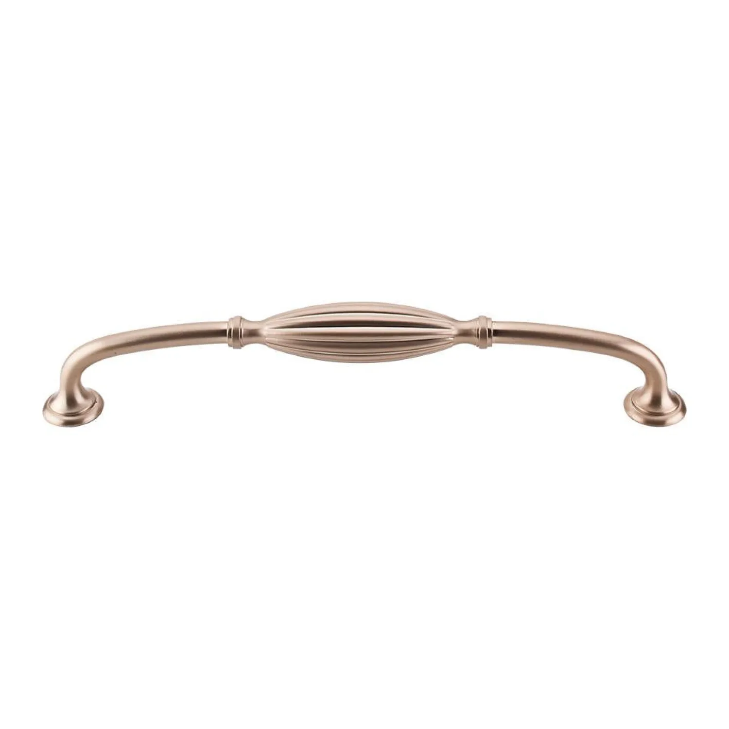 5.75" Tuscany D-Pull Top Knobs|Brushed Nickel Hardware