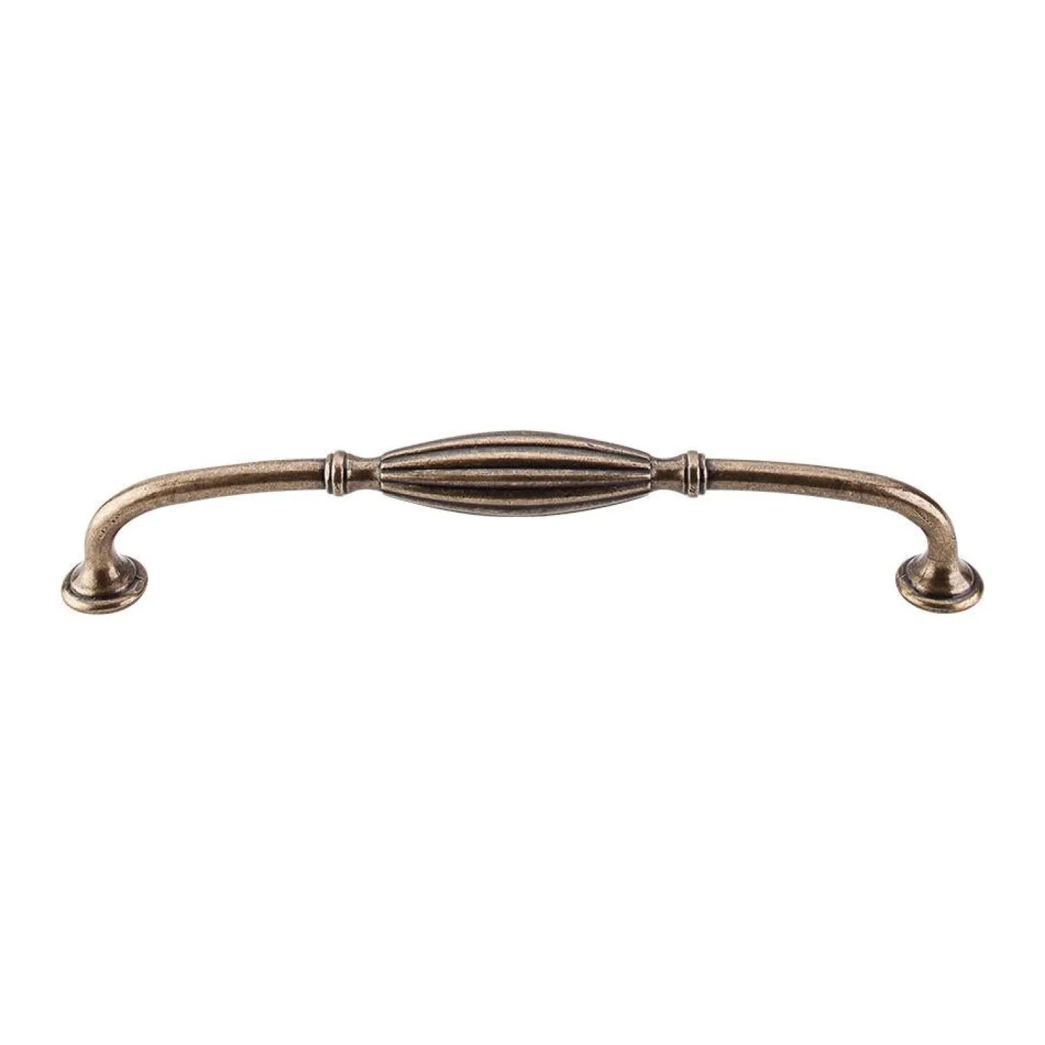 5.75" Tuscany D-Pull Top Knobs|Brushed Nickel Hardware